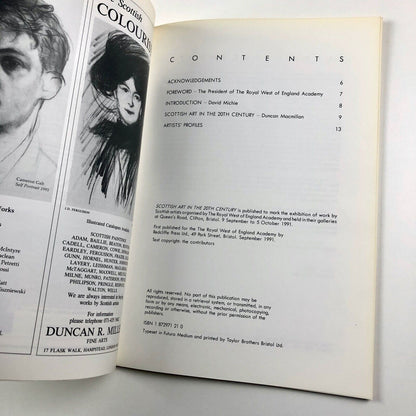 Scottish Art in the 20th Century | Royal West of England Academy catalogue, 1991