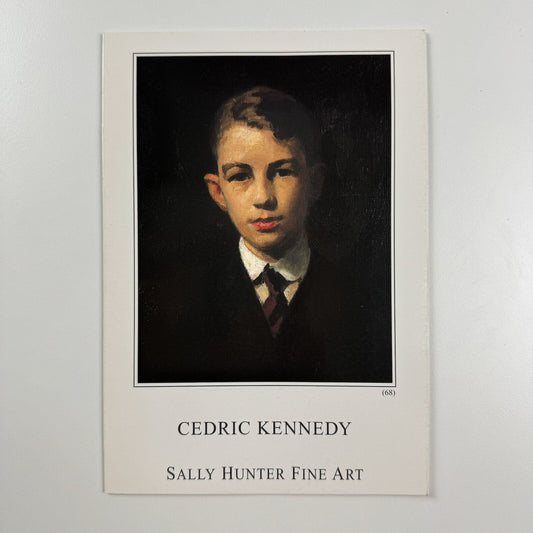 Folded card/catalogue – Cedric Kennedy | Sally Hunter Fine Art, 1997
