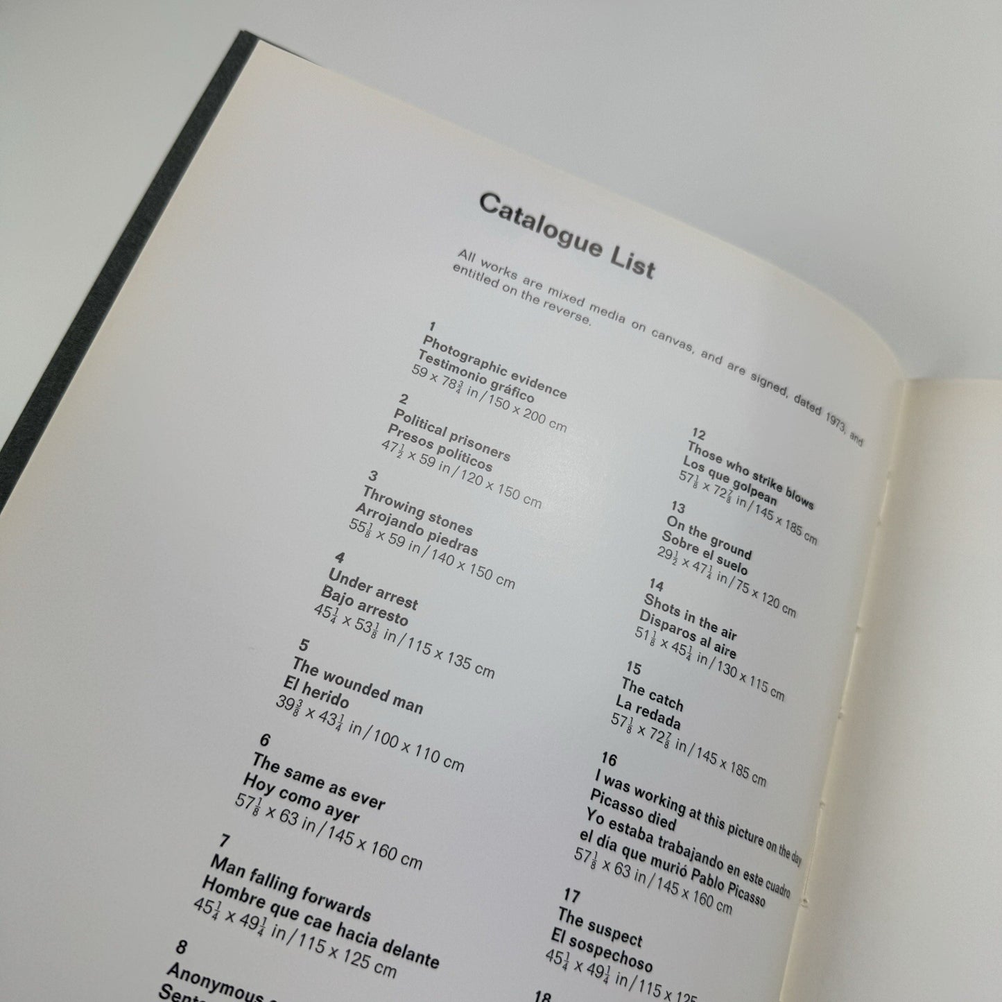 Juan Genovés | Marlborough Toronto and New York catalogue, 1973 | Gordon House design