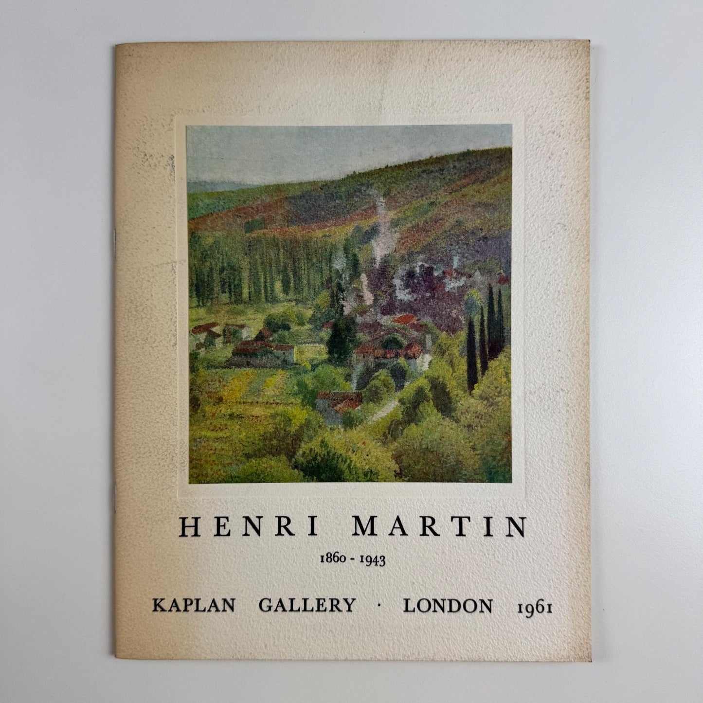 Henri Martin 1860-1943 | Kaplan Gallery, London, July 1961