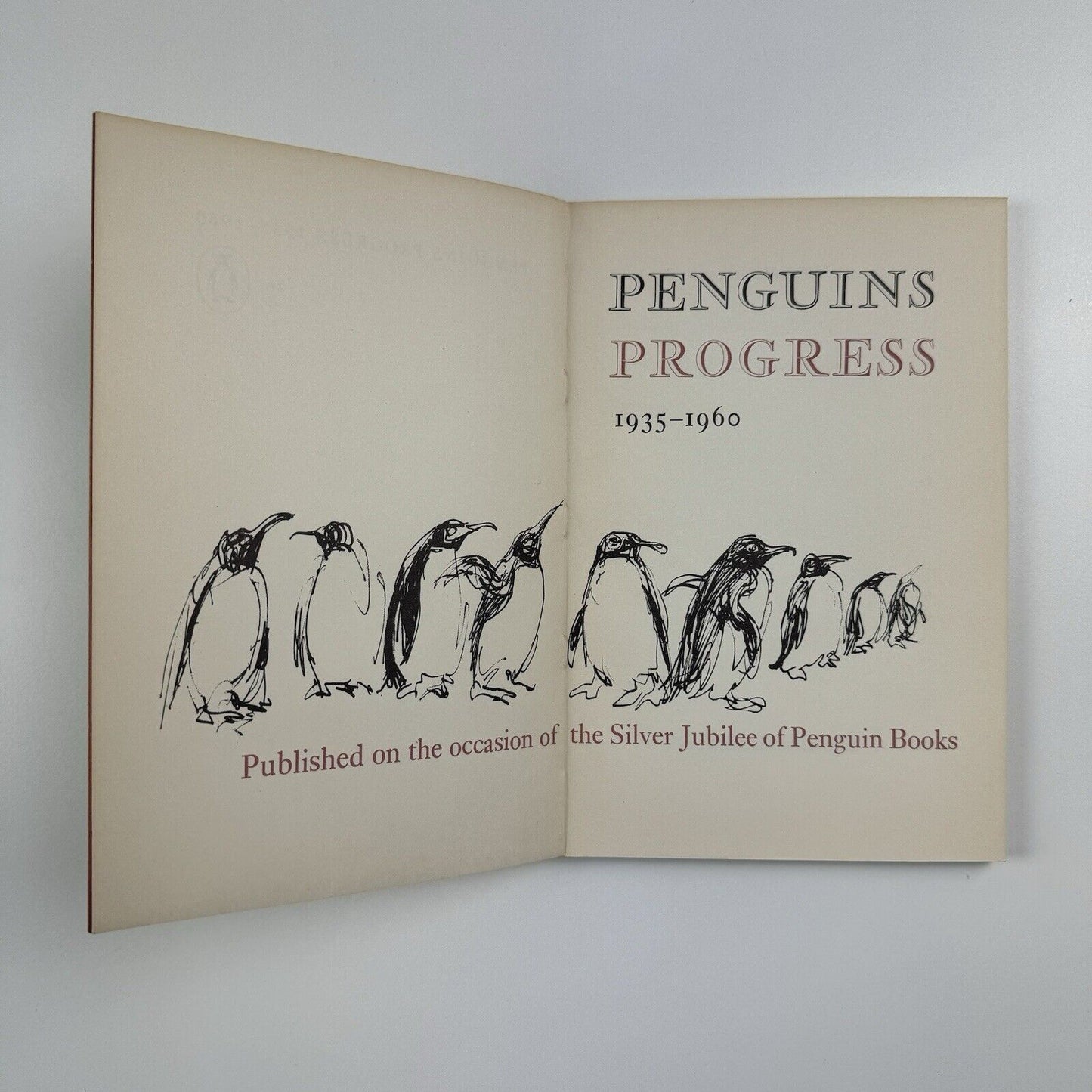 Twenty-five years. Penguins Progress 1935-60 | book design by Hans Schmoller | device on cover by Elizabeth Friedlander