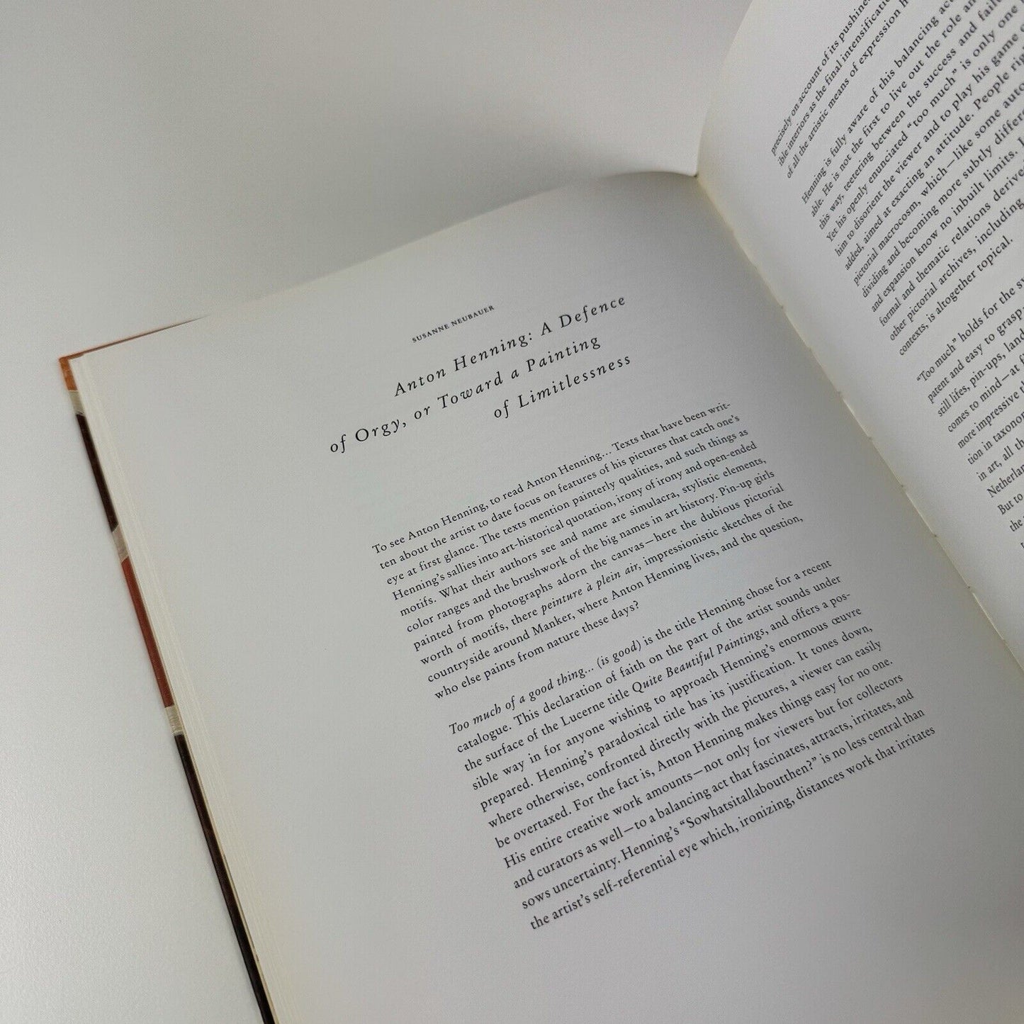 Anton Henning. Ziemlich schöne Malereien | Museum of Art, Lucerne | Exhibition catalogue, 2003