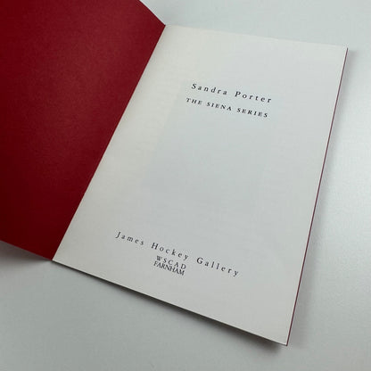 Sandra Porter Siena Series | James Hockey Gallery, Farnham 1991
