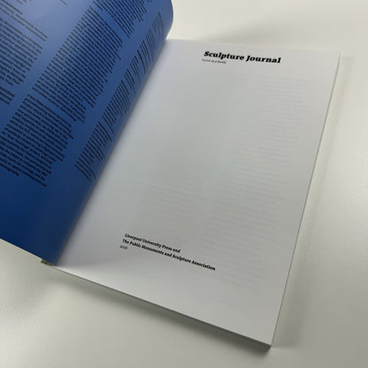 Sculpture Journal | Vol 25.3 2016 | Liverpool University Press and The Public Monuments and Sculpture Association *
