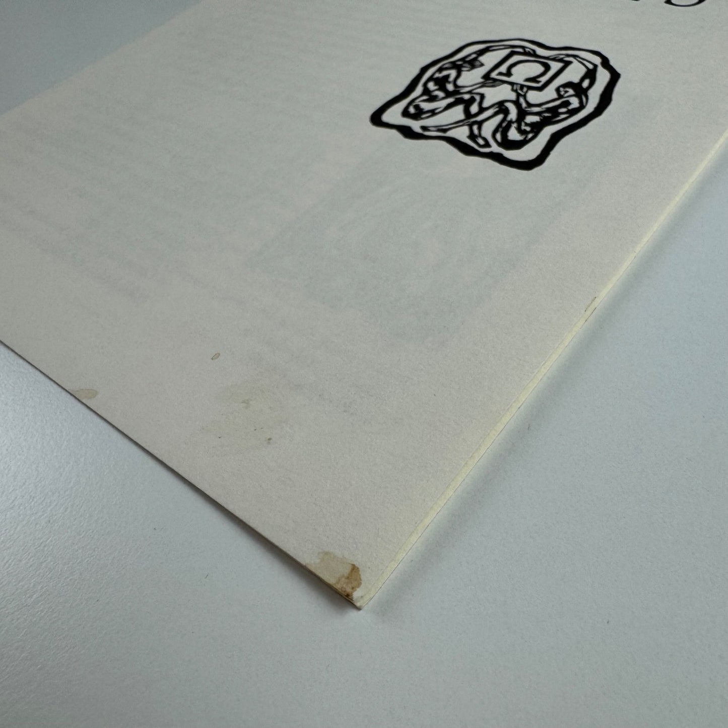 Promotional leaflet for Omega Cuts by Jeremy Greenwood | The Wood Lea Press, 1988