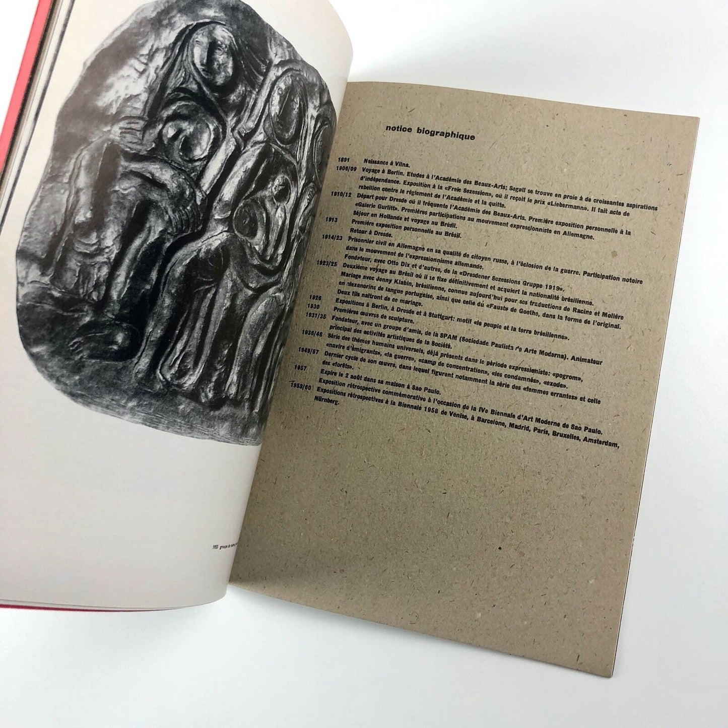 Lasar Segall | Stedelijk Museum exhibition catalogue 1959/60
