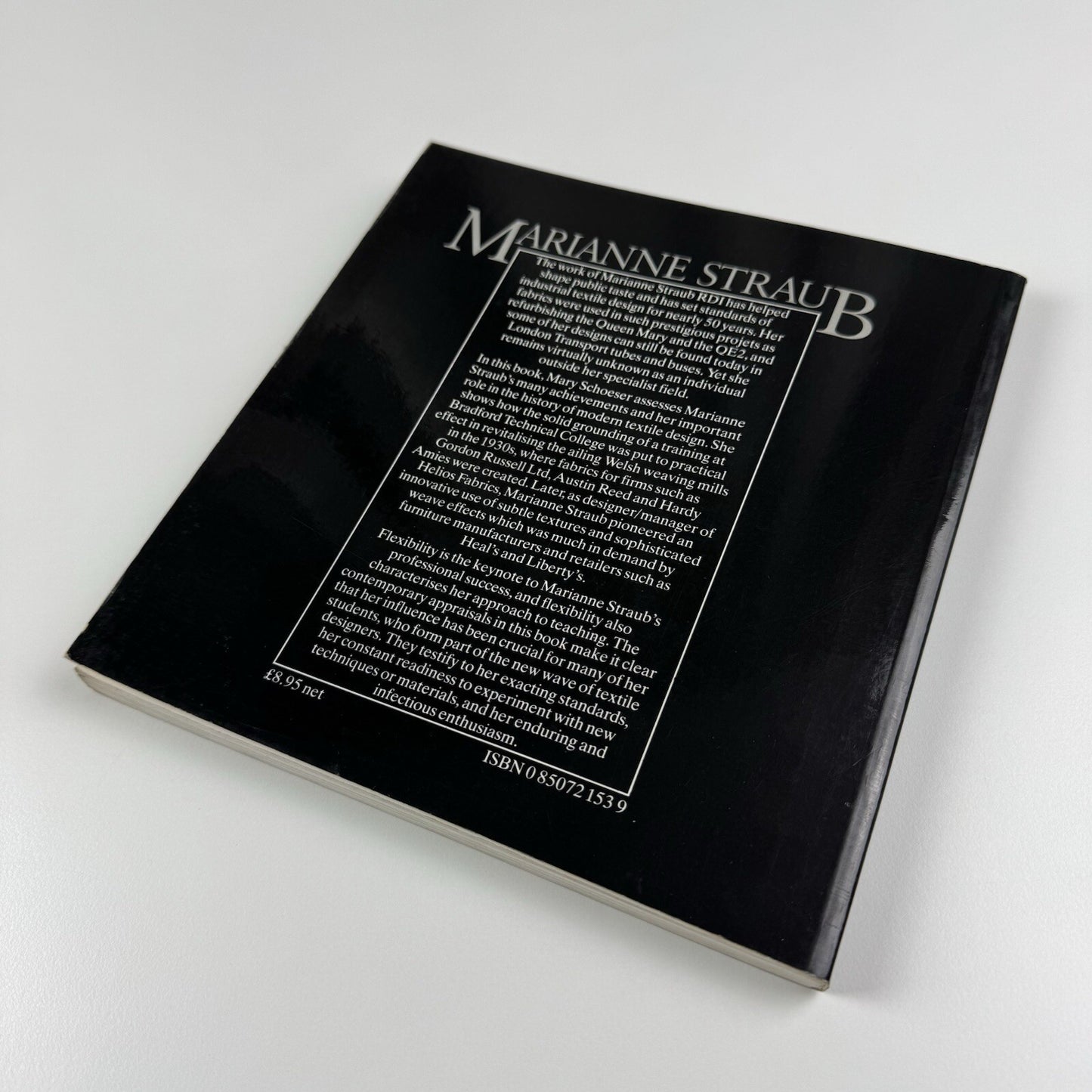 Marianne Straub by Mary Schoeser | Design Council, 1984