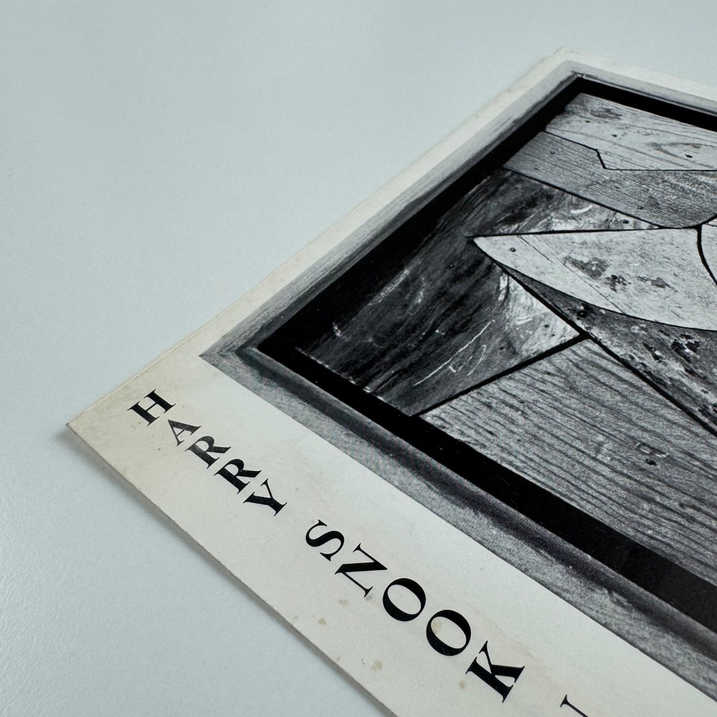 Leaflet for Harry Snook New Reliefs | Ikon Gallery Current Work Series 1, 1978