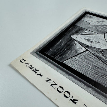 Leaflet for Harry Snook New Reliefs | Ikon Gallery Current Work Series 1, 1978