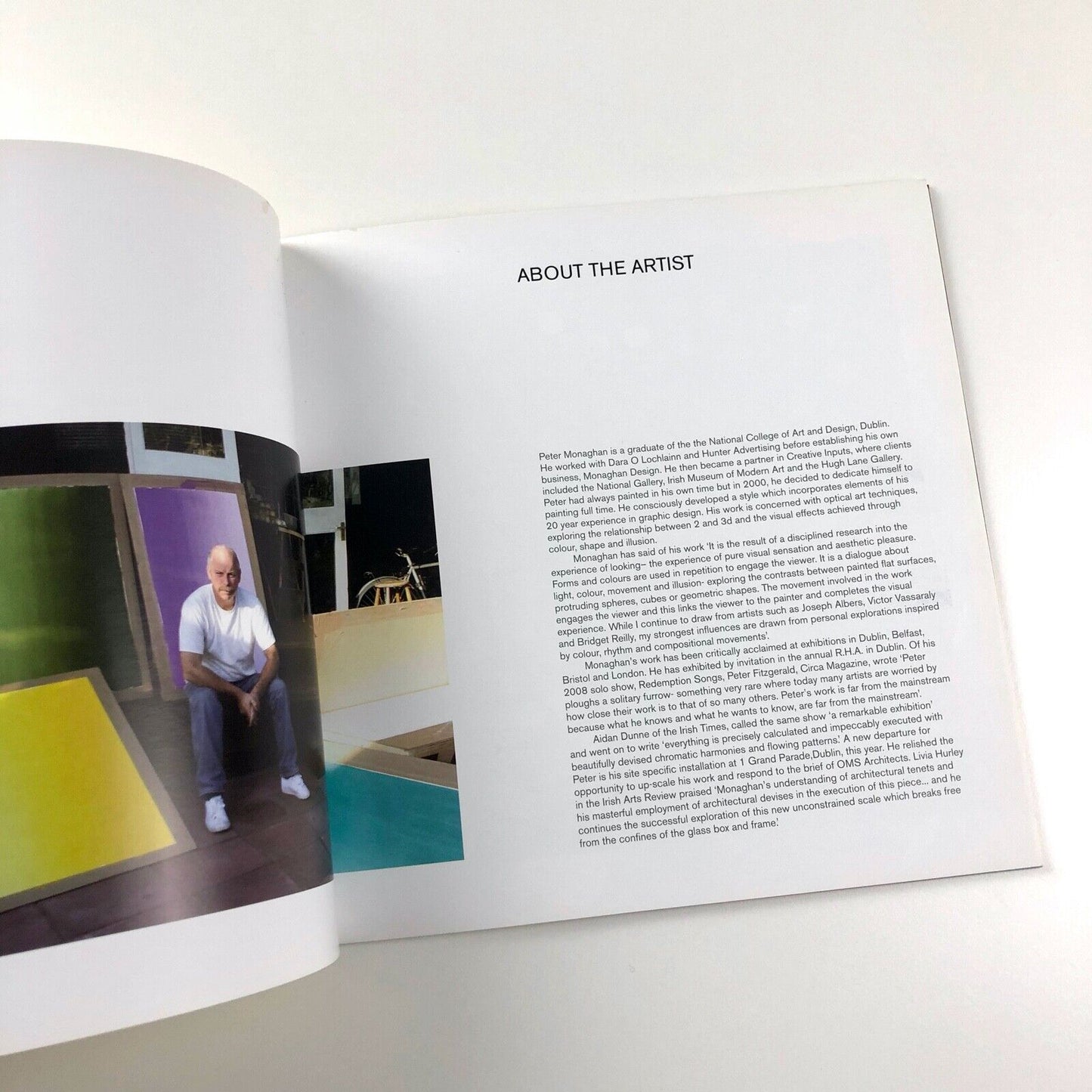 Peter Monaghan exhibition catalogue | Cube Gallery, Bristol 2010