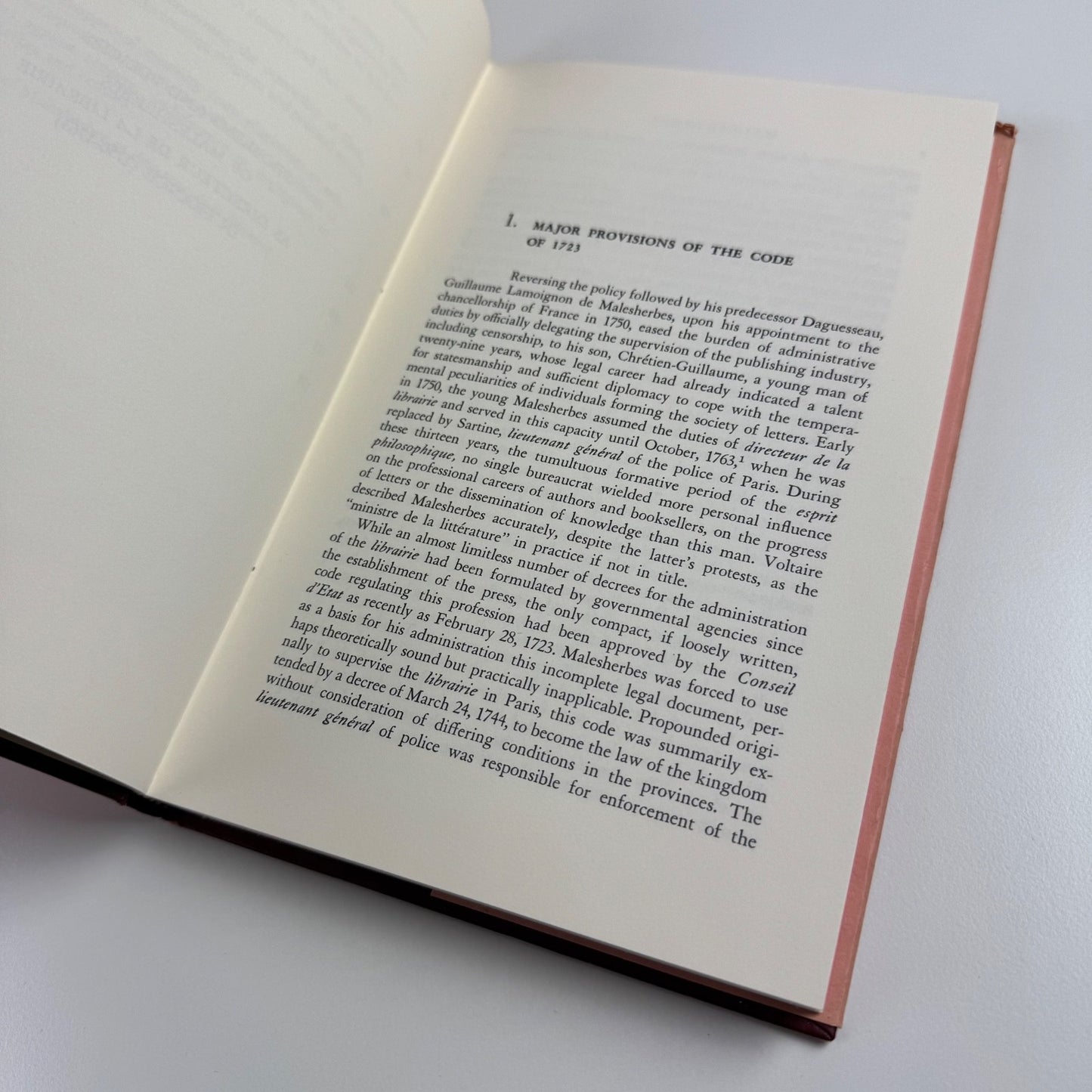 Problems and Policies of Malesherbes as Director de la Librairie in France by Edward P. Shaw | State University of New York, 1966