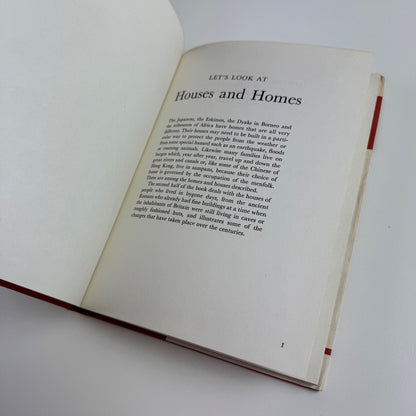 Let’s Look at Houses and Homes by Joan Morey | Frederick Muller, 1964 illustrated by Kenneth E. Carter