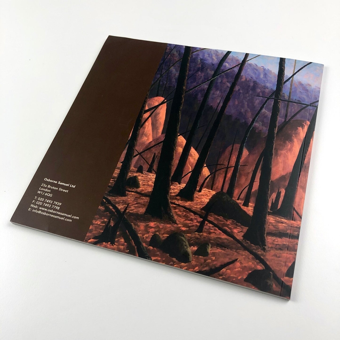 Robert Maclaurin New Paintings 2008 Osborne Samuel catalogue & private view invitation and price list