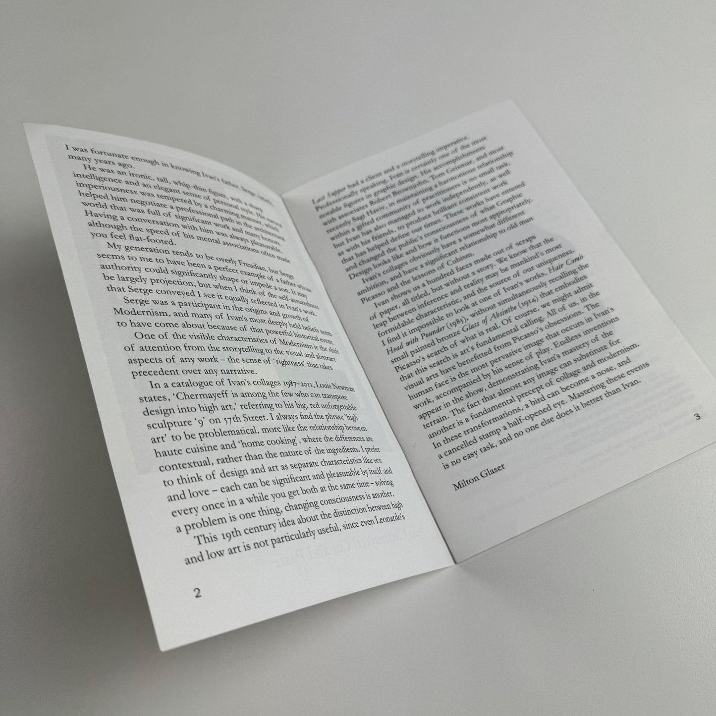 Gallery guide for Ivan Chermayeff: Cut and Paste De La Warr Pavilion 2014