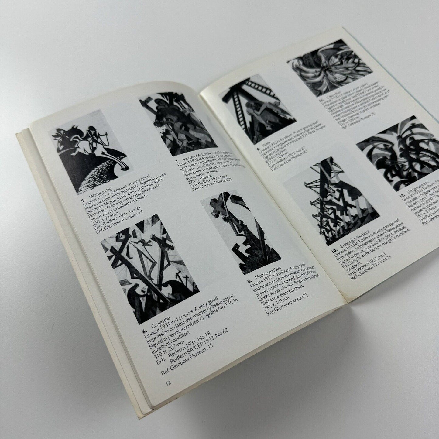 British Colour Linocuts of 1920s & 1930s by Sybil Andrews, Claude Flight, Cyril E. Power and the artists of the Grosvenor School of Modern Art | Redfern Gallery 1985