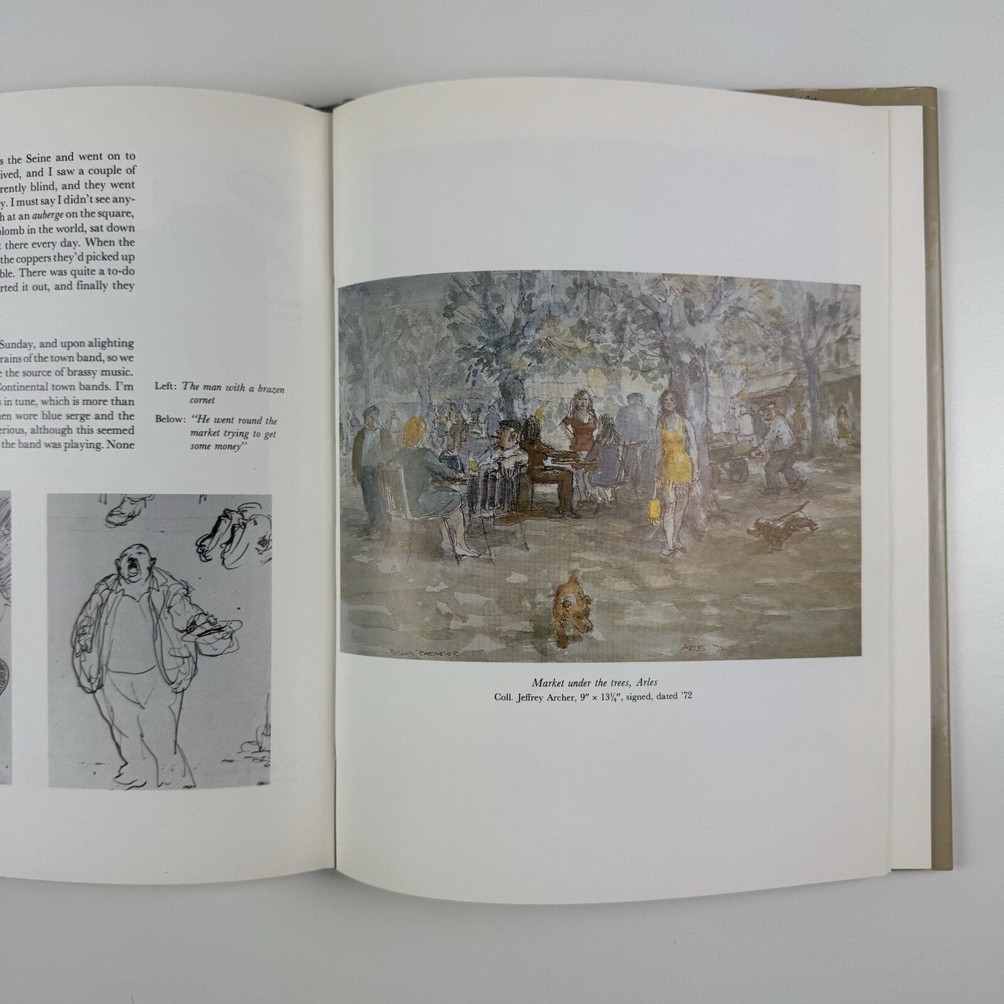 Roland Batchelor water-colours and drawings | Patricia Garrett, 1984 | Signed by the author