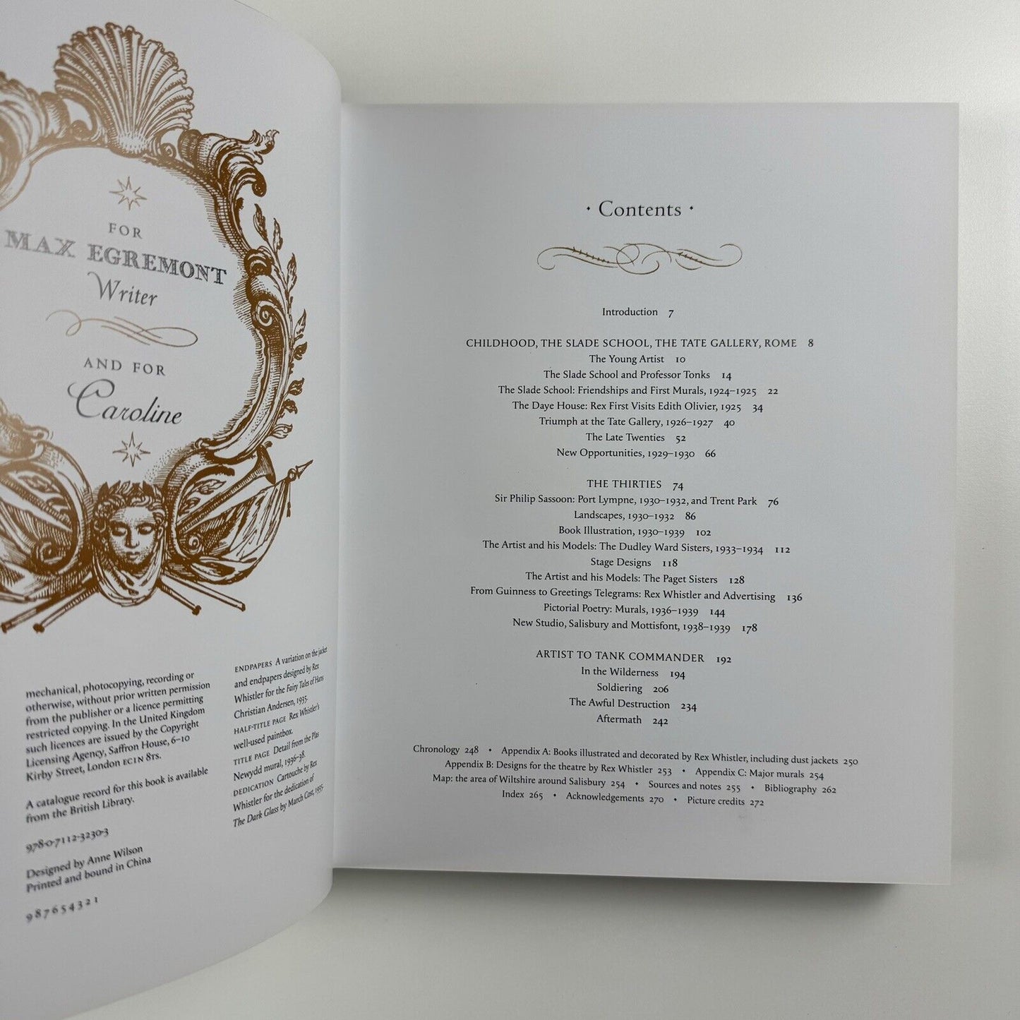 In search of Rex Whistler. His life & his work by Hugh & Mirabel Cecil | Francis Lincoln Publishers, 2012