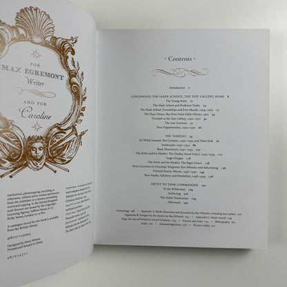 In search of Rex Whistler. His life & his work by Hugh & Mirabel Cecil | Francis Lincoln Publishers, 2012