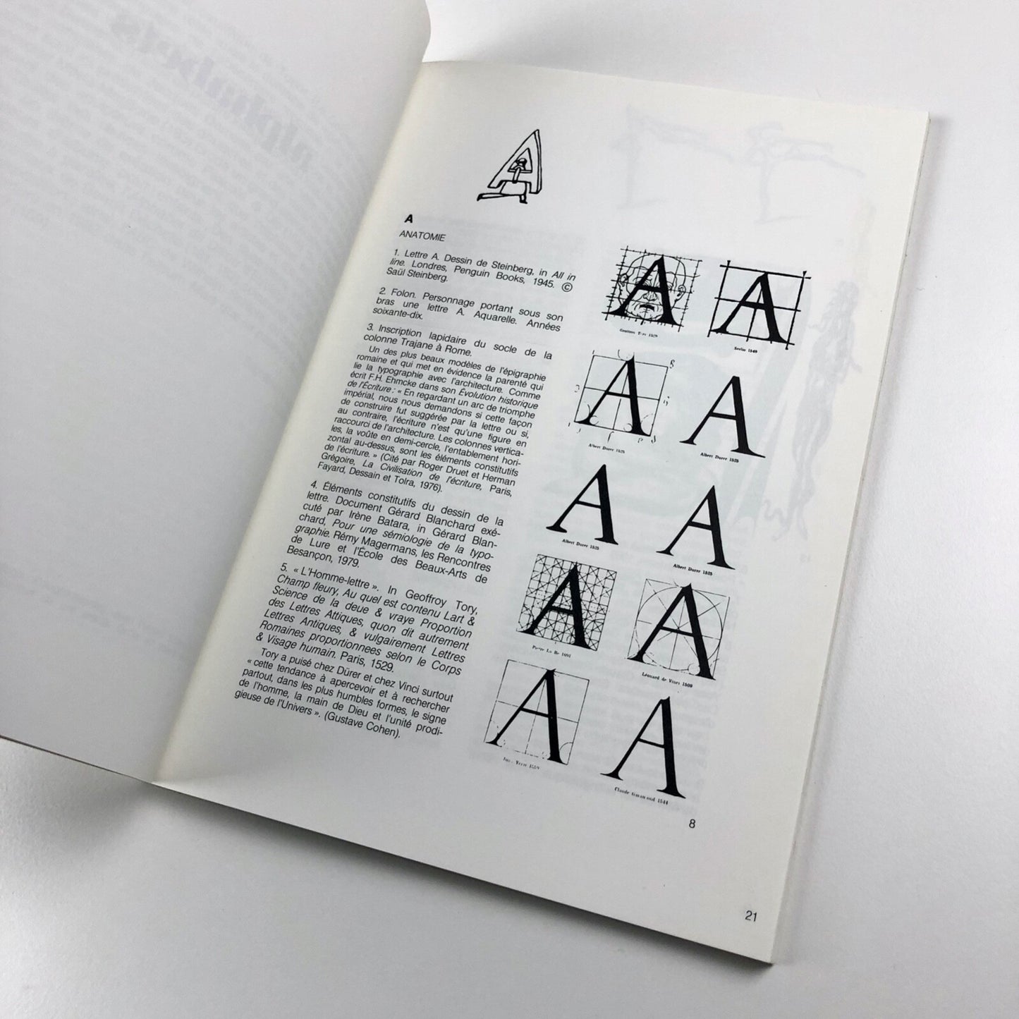 Alphabets Exposition organisée par Massin Musée Galerie de la Seita 1986/7 | Exhibition catalogue, 1987