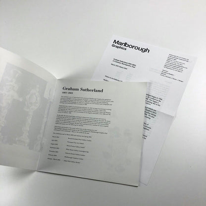 Graham Sutherland – Centenary Retrospective Tour | Marlborough catalogue, 2003