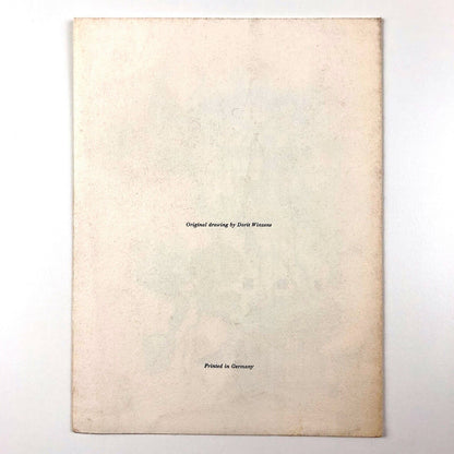 Christmas card / leaflet – Bauer Type Foundry Frankfurt-Main | Dorit Winzens, 1959