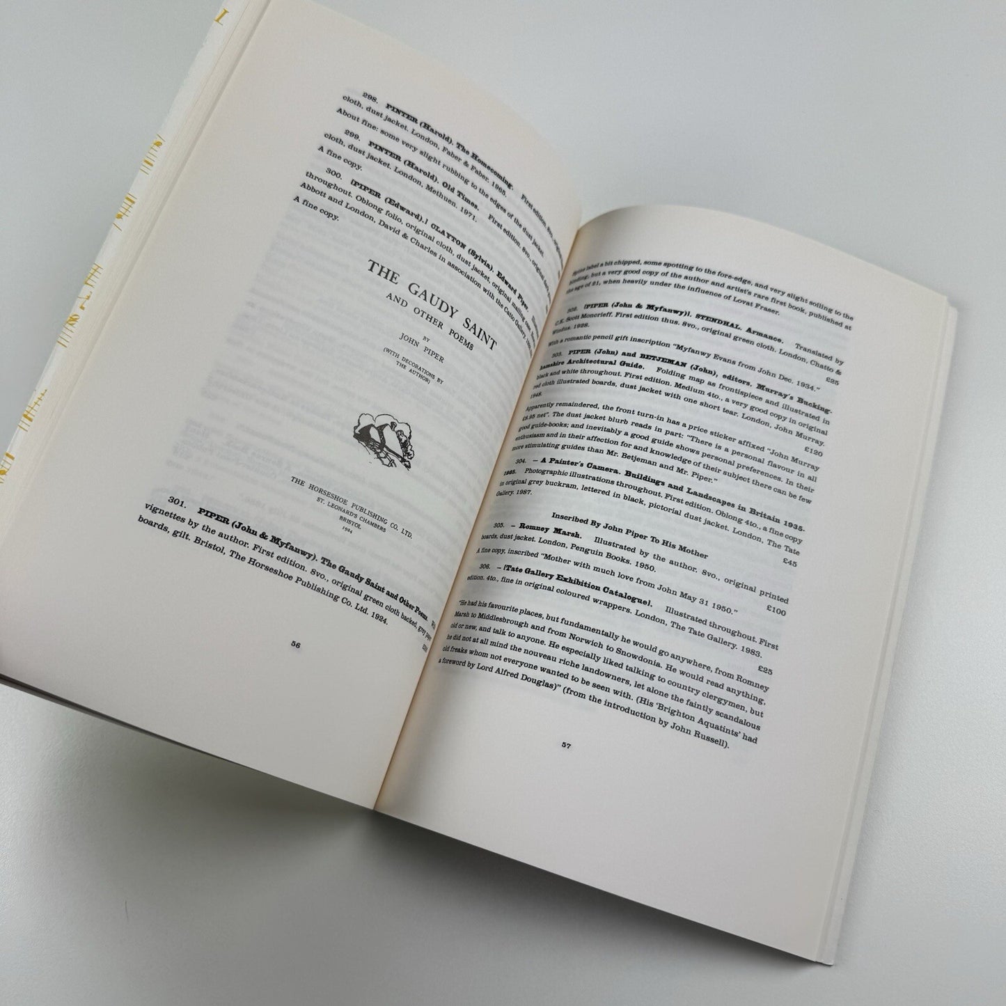Books from the library of John & Myfanwy Piper | Maggs Bros & George Bayntun 1240