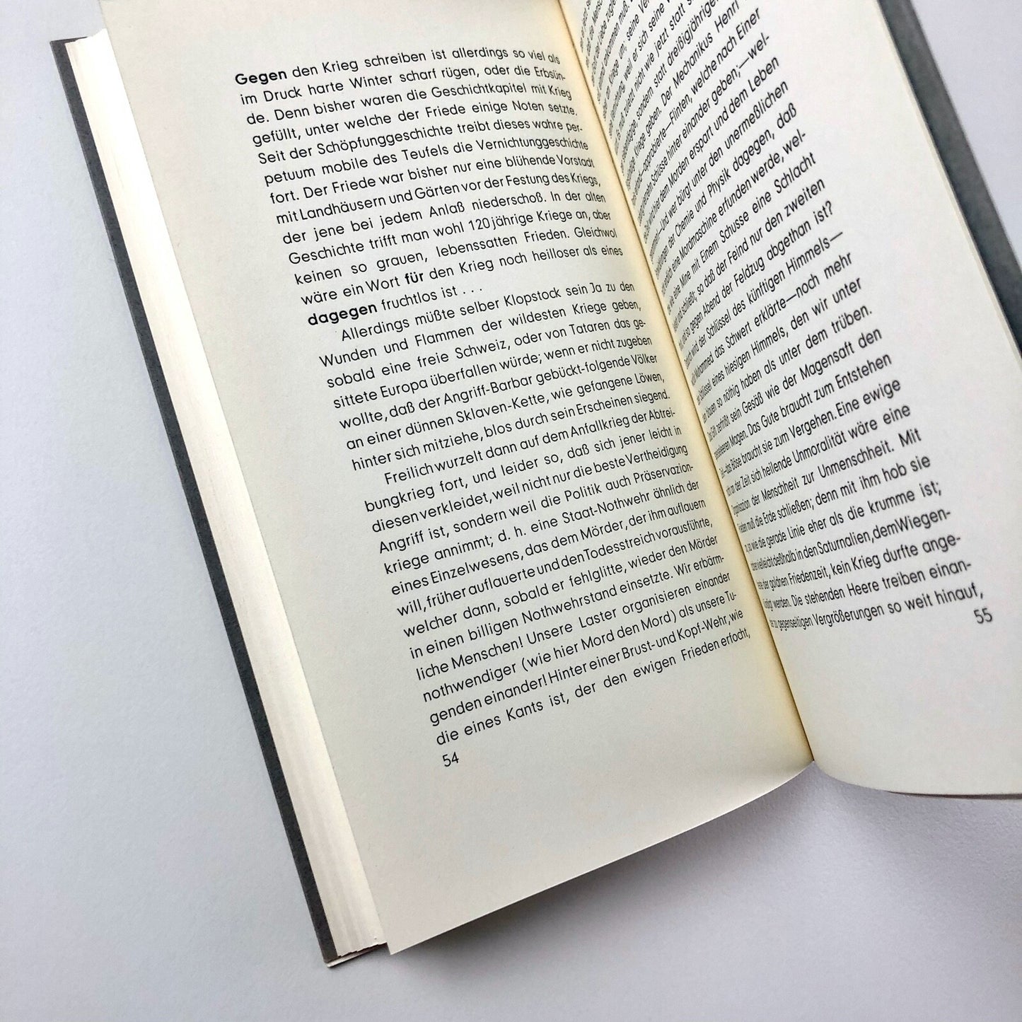 Schrift ist nicht nur zum Lesen da. Eine Studie über den Charakter der Schrift von Peter Willberg | D. Stempel AG, 1982 | Limited edition, numbered 77