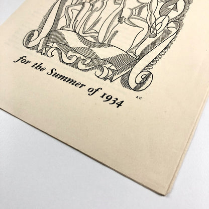 3 new Nonesuch books for the Summer of 1934 | Promotional leaflet, Nonesuch Press