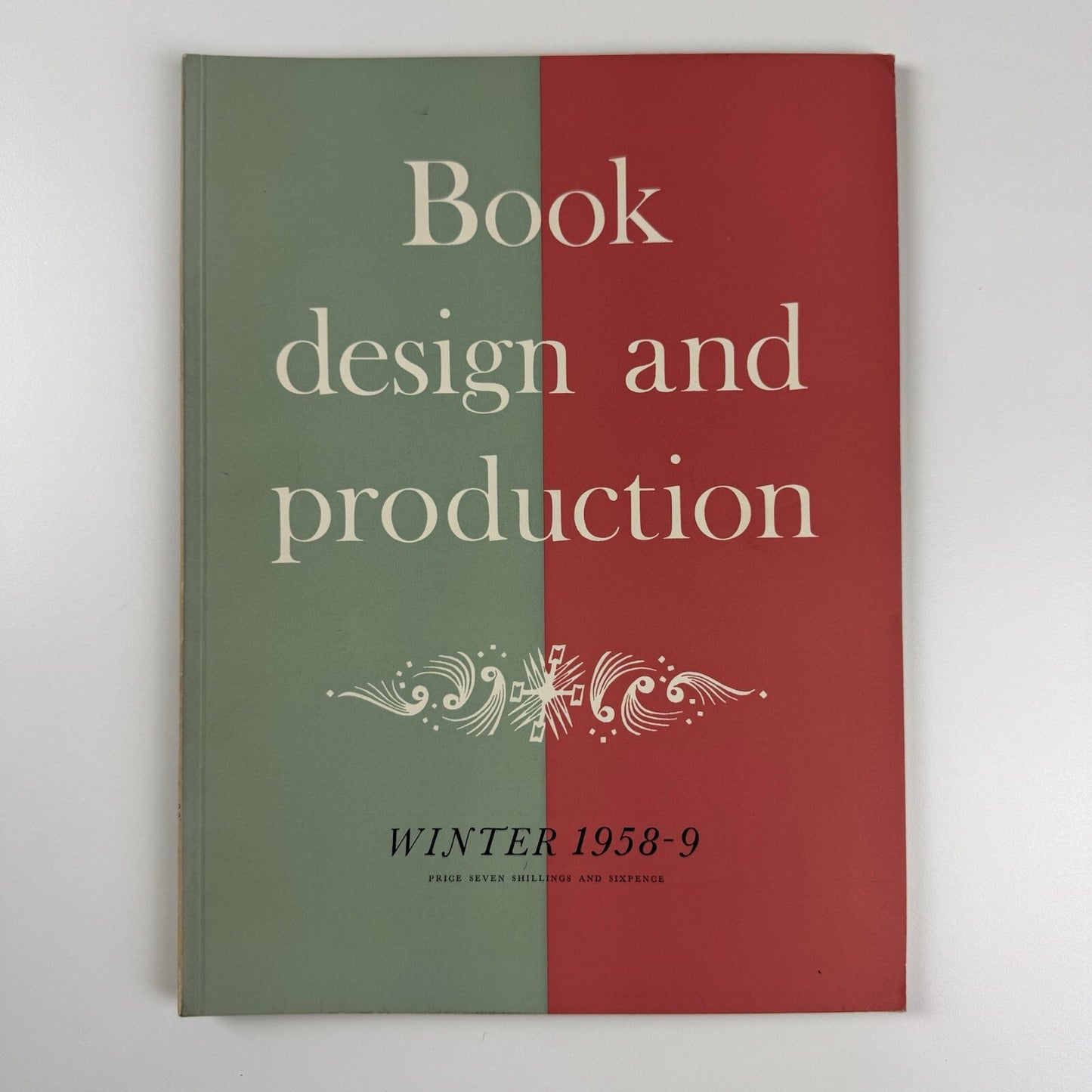 Book Design and Production | Vol 1 No 4 1958/9 | Printing News Ltd | Edited by James Moran