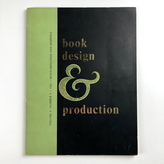 Book Design & Production quarterly journal | Volume 4, Number 4, 1961