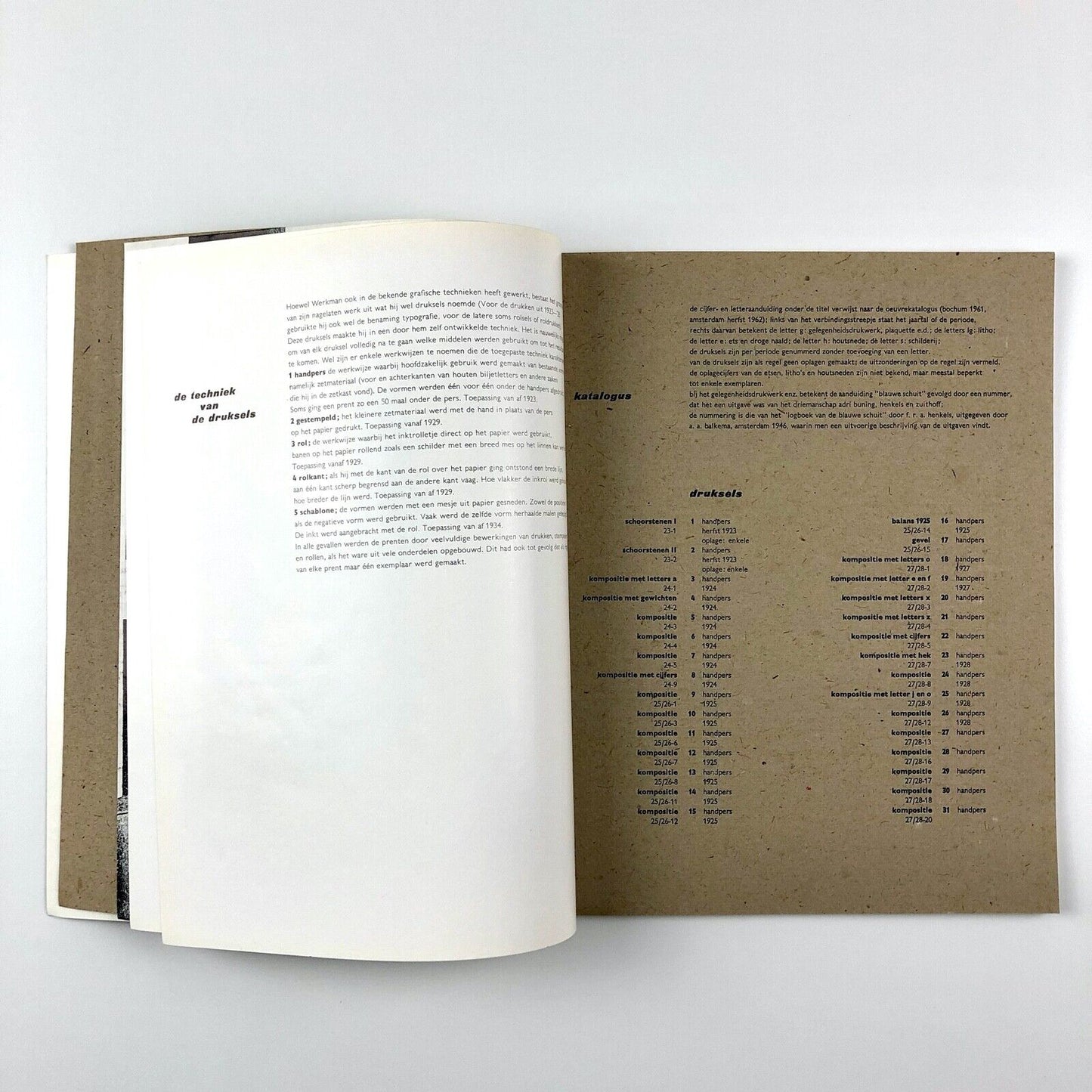 H. N. Werkman 1882–1945 | Stedelijk Museum exhibition catalogue, 1962