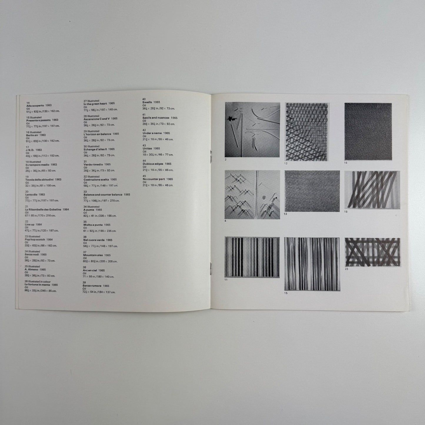 Piero Dorazio | Marlborough Fine Art Jan 1966 design by Gordon House