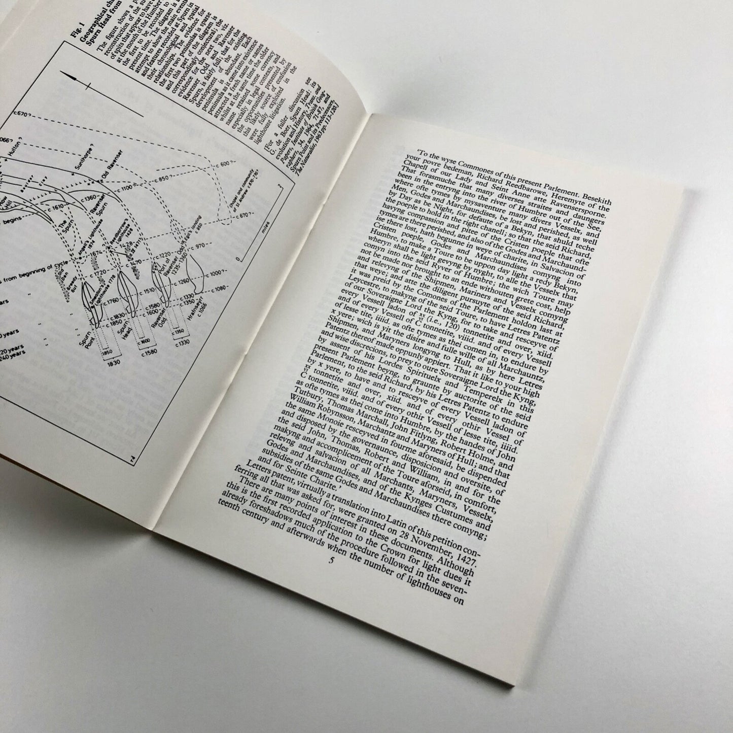A History of the Spurn Lighthouses by G. De Boer | E. Yorks Local History , 1984