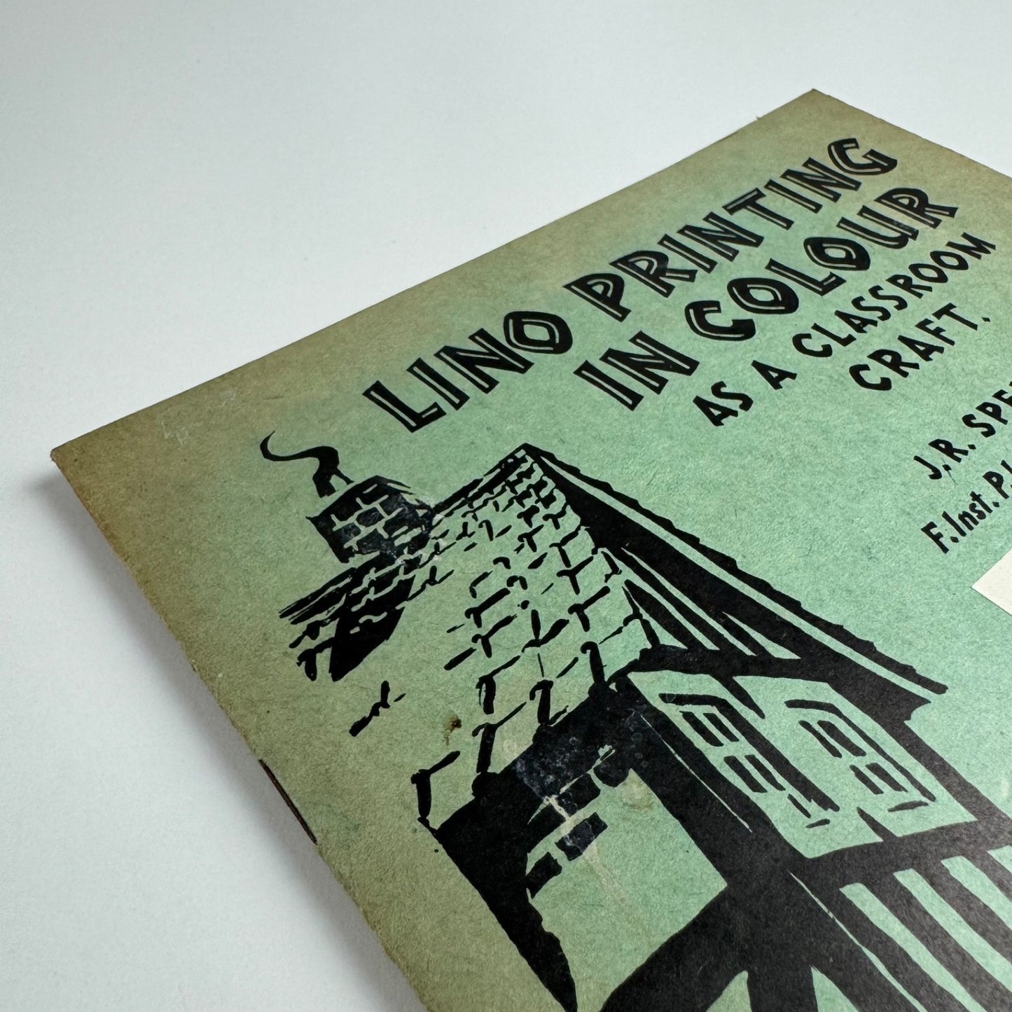 Lino Printing in Colour as a classroom craft by J.R. Spencer. Reeves booket