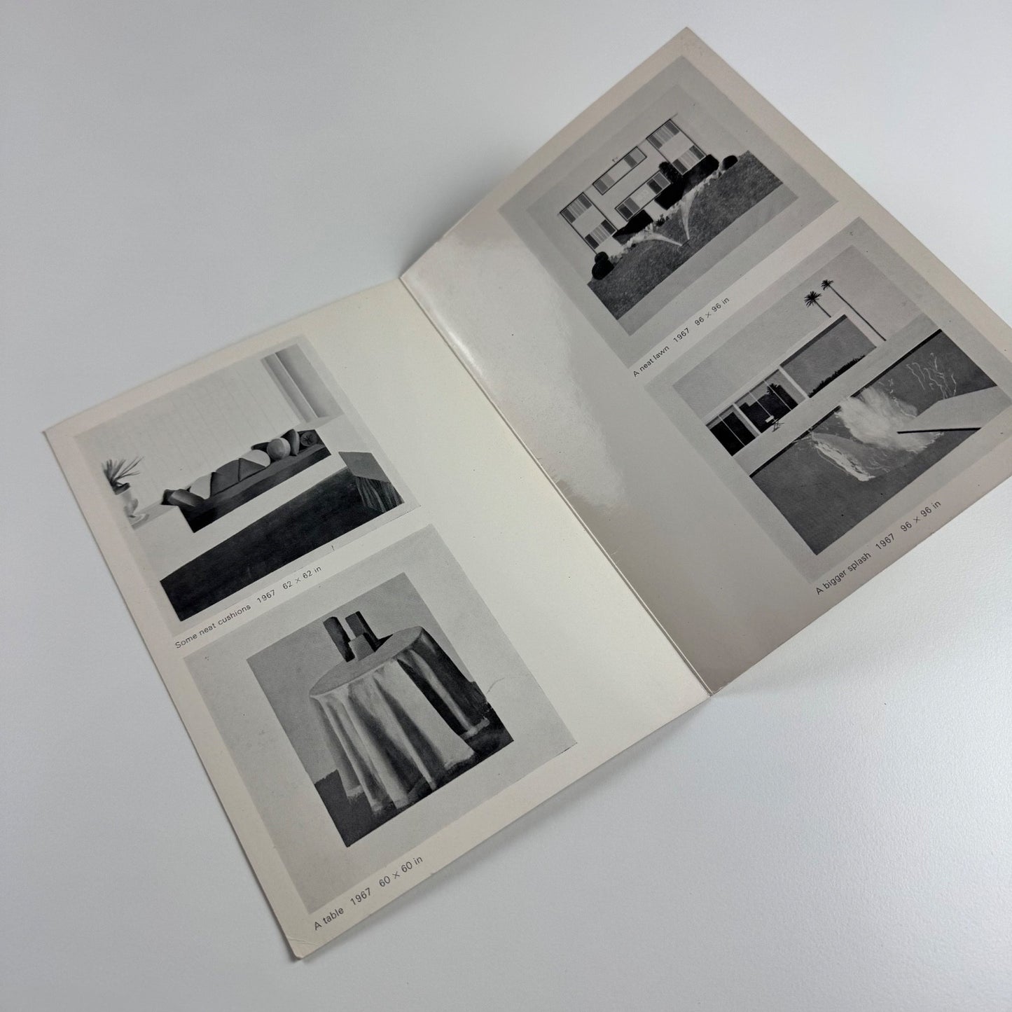 Folding card David Hockney | Kasmin Limited, London, 1968