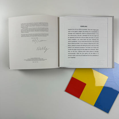Ellsworth Kelly. Line Form Color by Harry Cooper | Harvard University Art Museum, 1999 | Signed by Kelly and numbered 49/100
