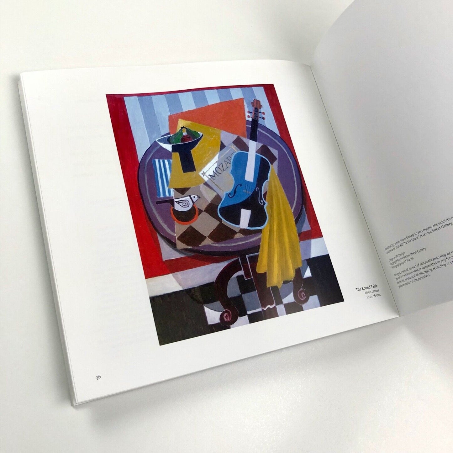 David Martin. Tactile Space | Lemon Street Gallery, Truro, 2015 catalogue and private view invitation