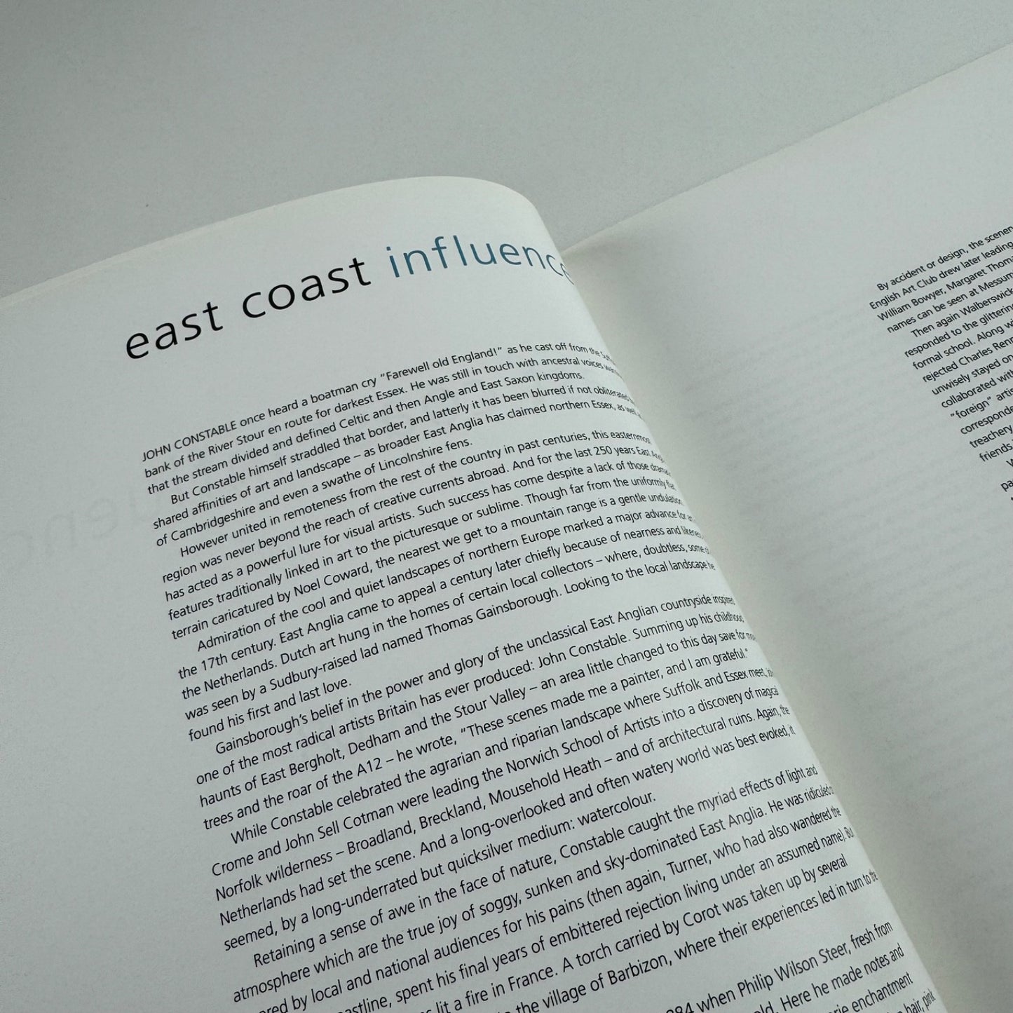 East Coast Influences | Messum's 2008
