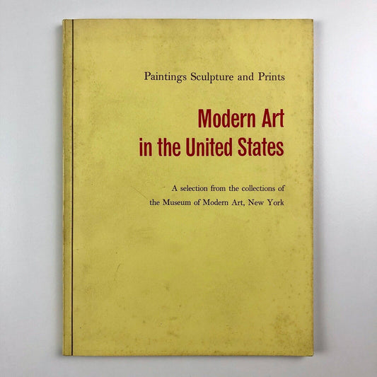 Modern Art in the United States from Museum of Modern Art | Tate Gallery, 1956