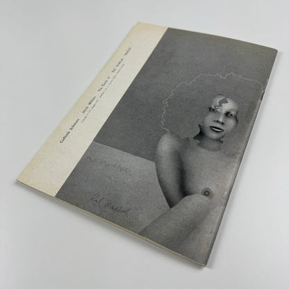 Paul Wunderlich | Galleria Schwarz, Milan exhibition catalogue, 1972