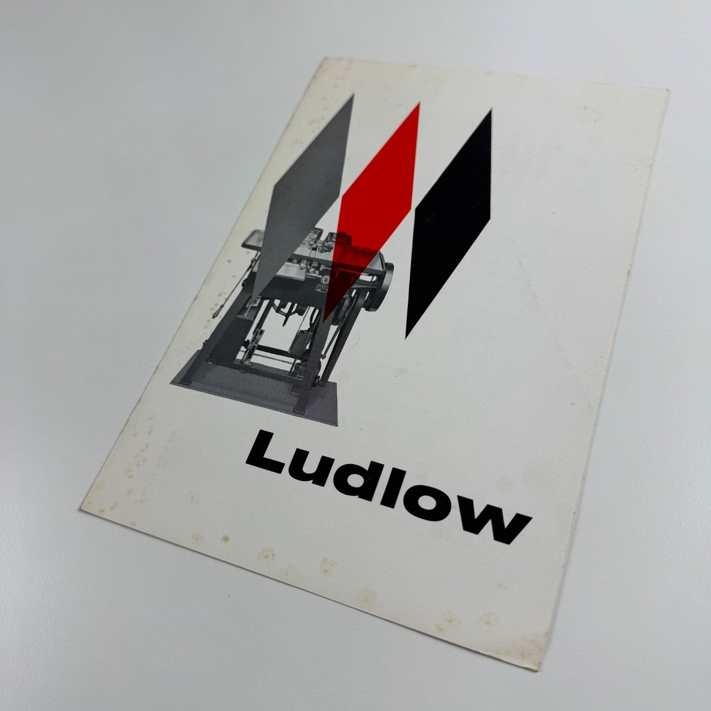 Two leaflets for Ludlow Typograph Company, Chicago Ludlow machinery