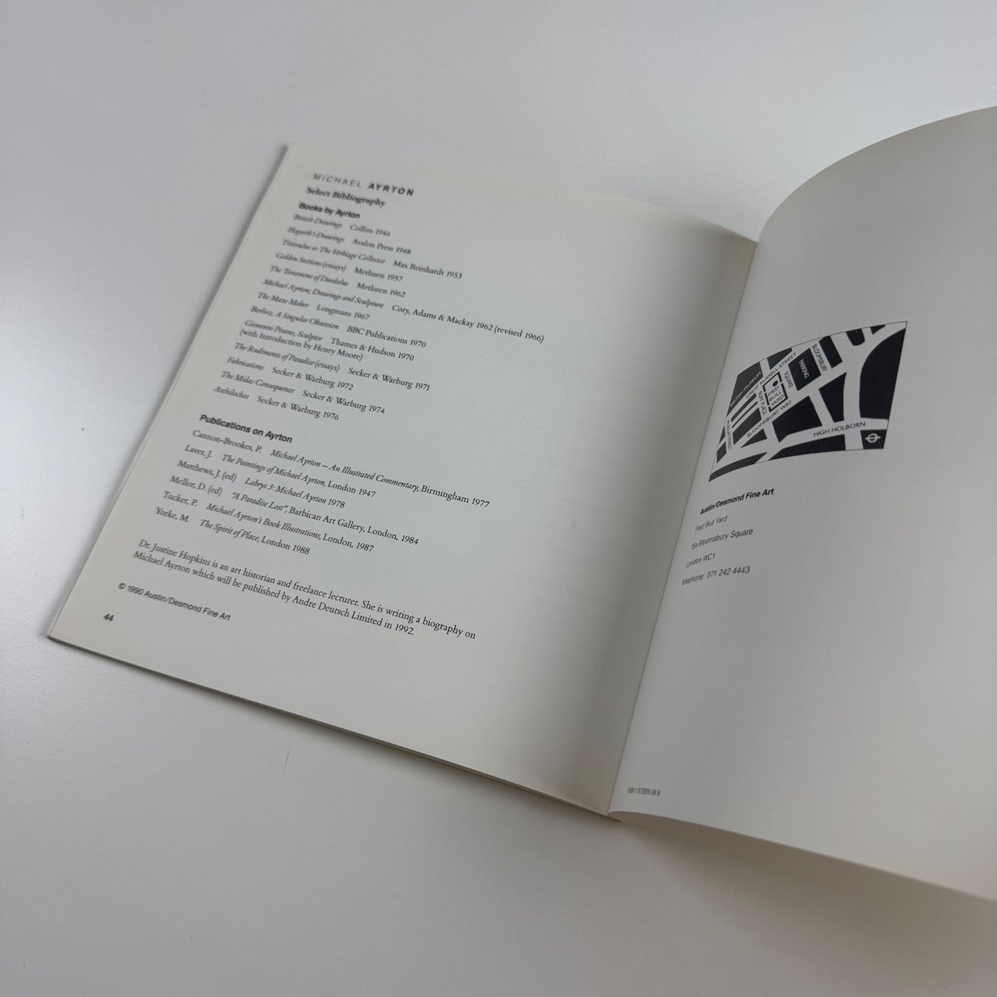 Michael Ayrton. Sculpture, paintings, drawings, prints | Austin/Desmond 1990