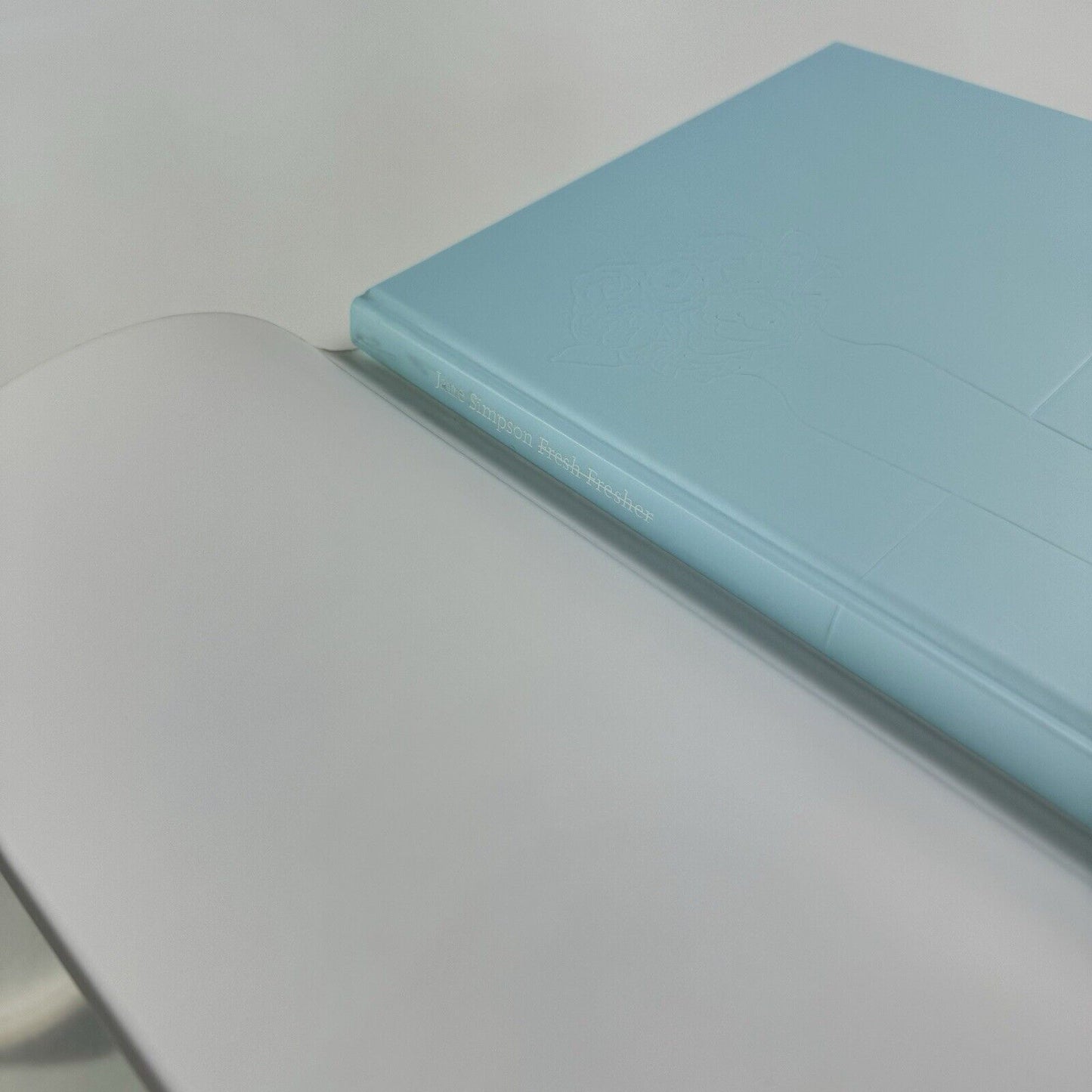 Jane Simpson – Fresh Fresher | Gagosian 2002 private view invitation and folding sheet