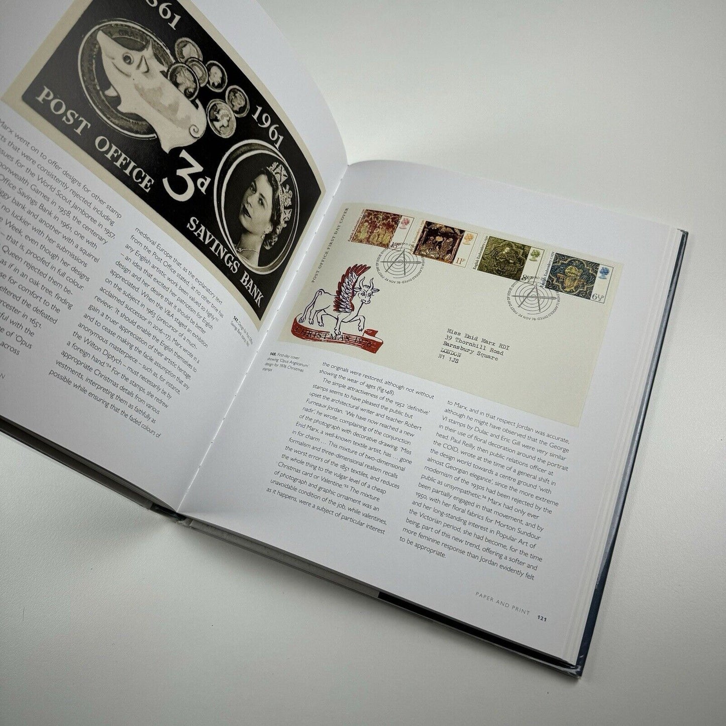 Enid Marx. The pleasures of pattern by Alan Powers | Lund Humphries, 2018 signed