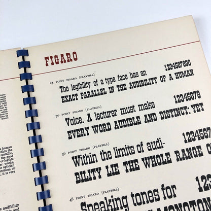 ABCD Caines Type Faces | Type specimen book | W. S. Caines, 1950