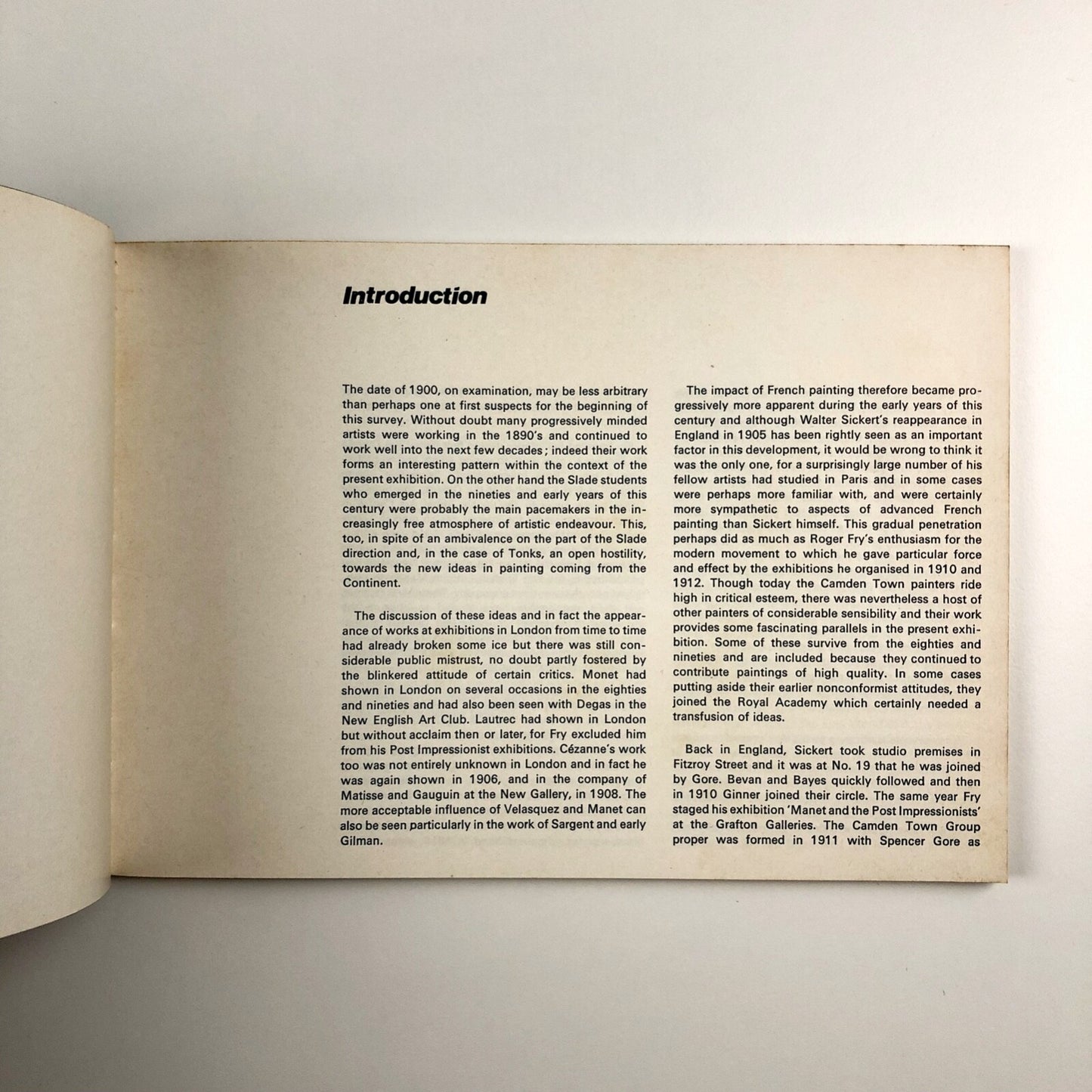 British Painting 1900–1960 | Sheffield City Art Galleries catalogue, 1976