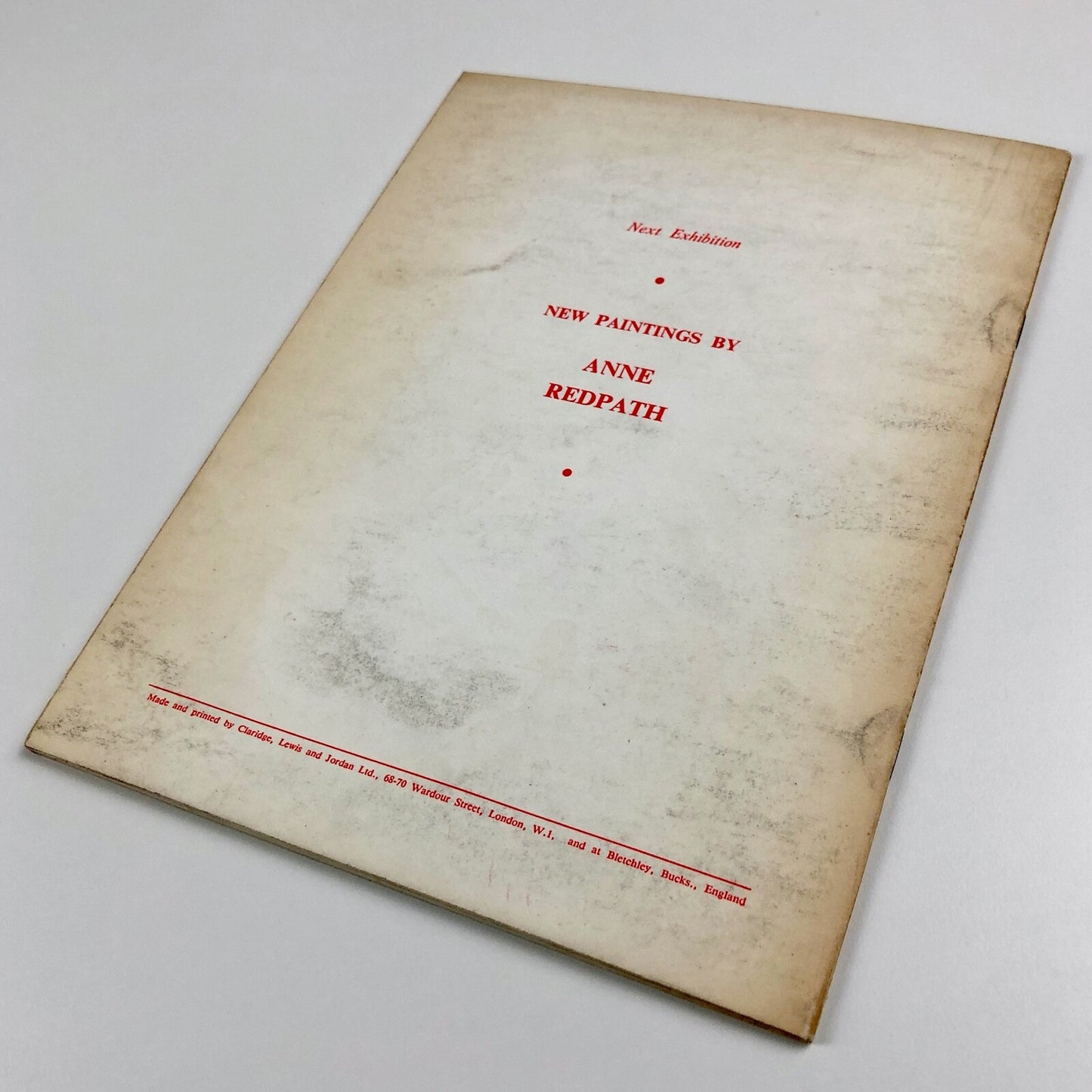 Vuillard et son Kodak | Lefevre Gallery, London | Exhibition catalogue, 1964