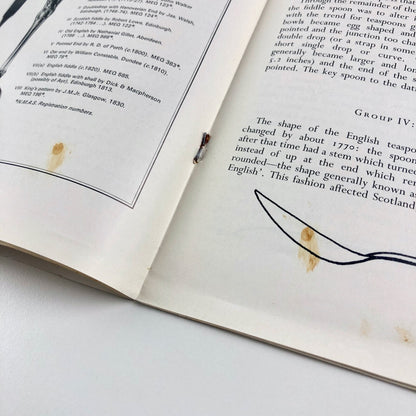 Scottish Silver Spoons | Joy Scott Whyte, Scottish Art Review 1966 offprint