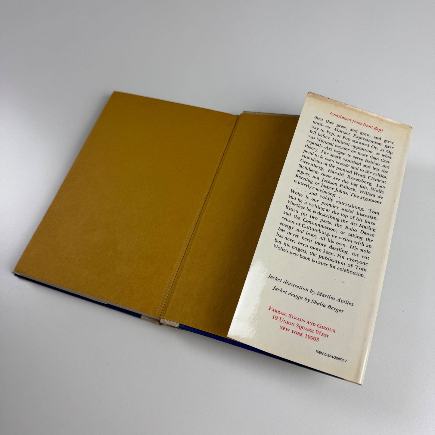 The Painted Word by Tom Wolfe | Farrar, Straus and Giroux, New York, 1975