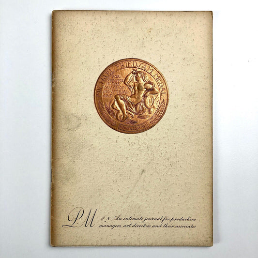 PM issue number 8 | Journal for Production Managers | F. W. Goudy | April 1935
